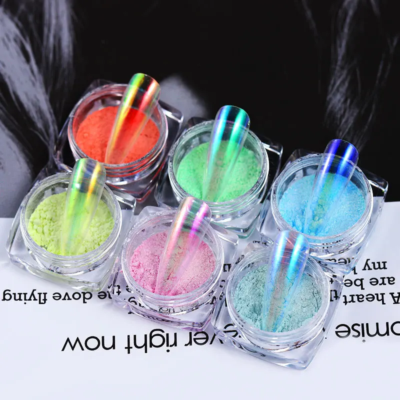 

hot sale Aurora pigment powder for nail art