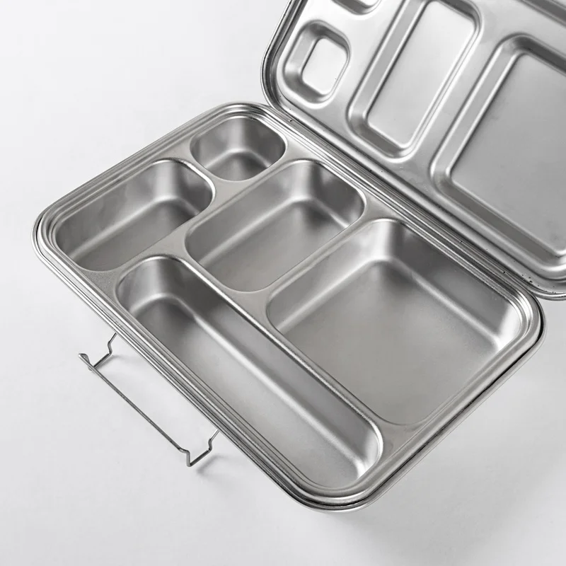 Oumego Eco Friendly 2 5 Compart Stainless Steel Rectangular