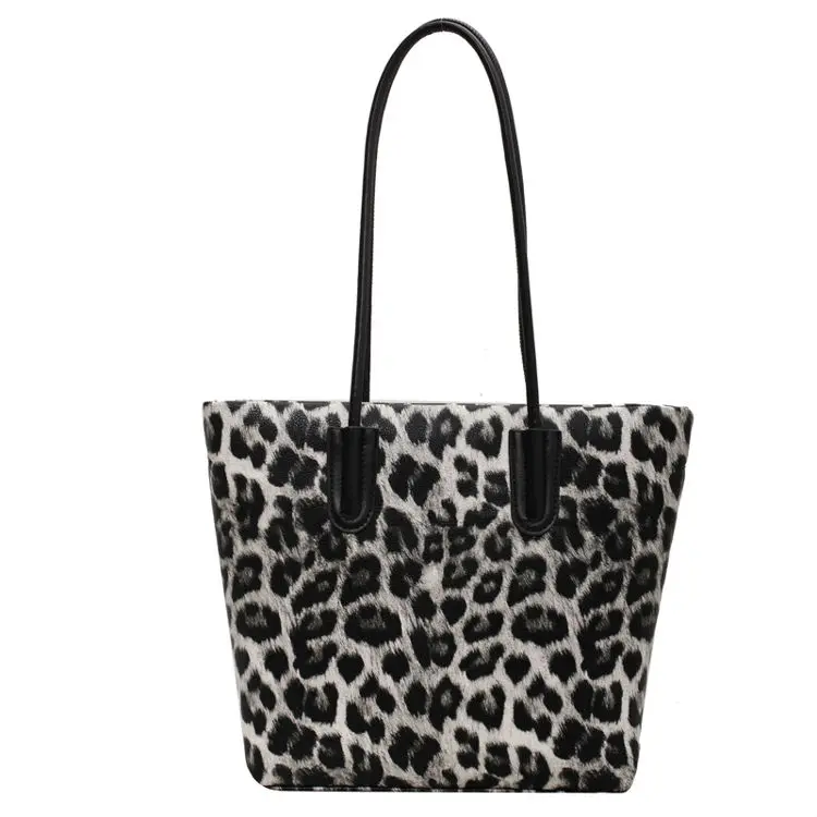 

Hot Sell Cheap Price Bucket Shaped African Handbag Leopard Cow Pattern Bolsos De Mujer Bolso De Mano 2021 Tote Bag Women
