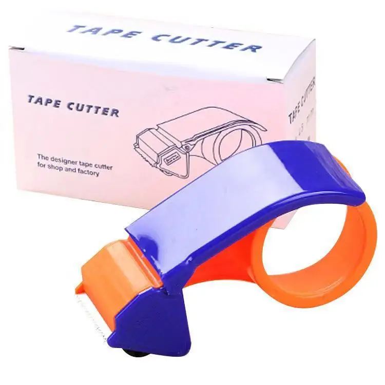
Hot sale 2% discount plastic 2 Inch Tape Gun Dispenser Packing Packaging Sealing Cutter Orange Handheld Warehouse Tool 