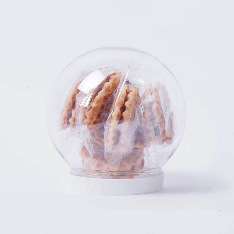 

Transparent bulb round ball plastic bottle point heart cake bucket candy nut shortcake PET sealed jar, Transparent candy nut shortcake pet sealed jar
