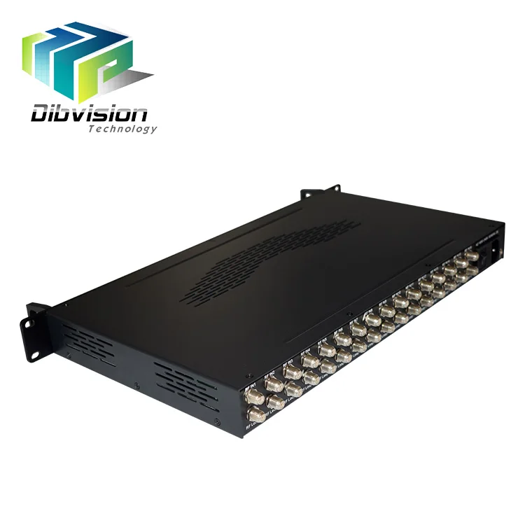 

16 Tuner DVB-S2X IRD work with iptv transcoder and Software transcoder DVB s2x ird satellite receiver