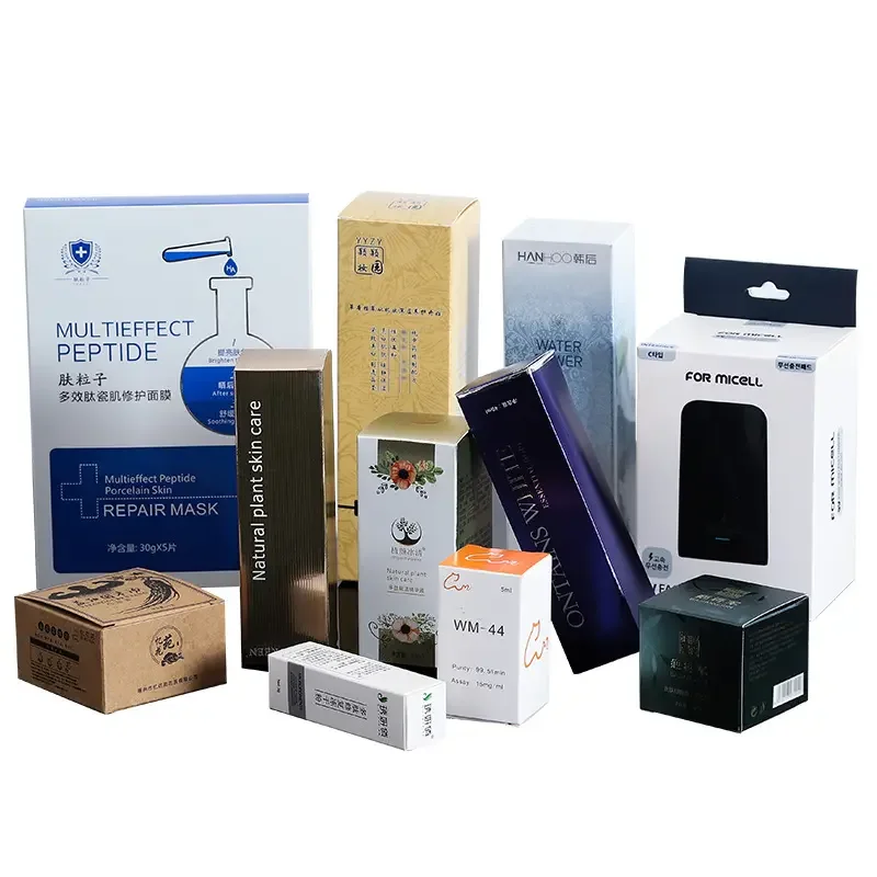 

Customized paper box color printing White paper box picnic food packaging box