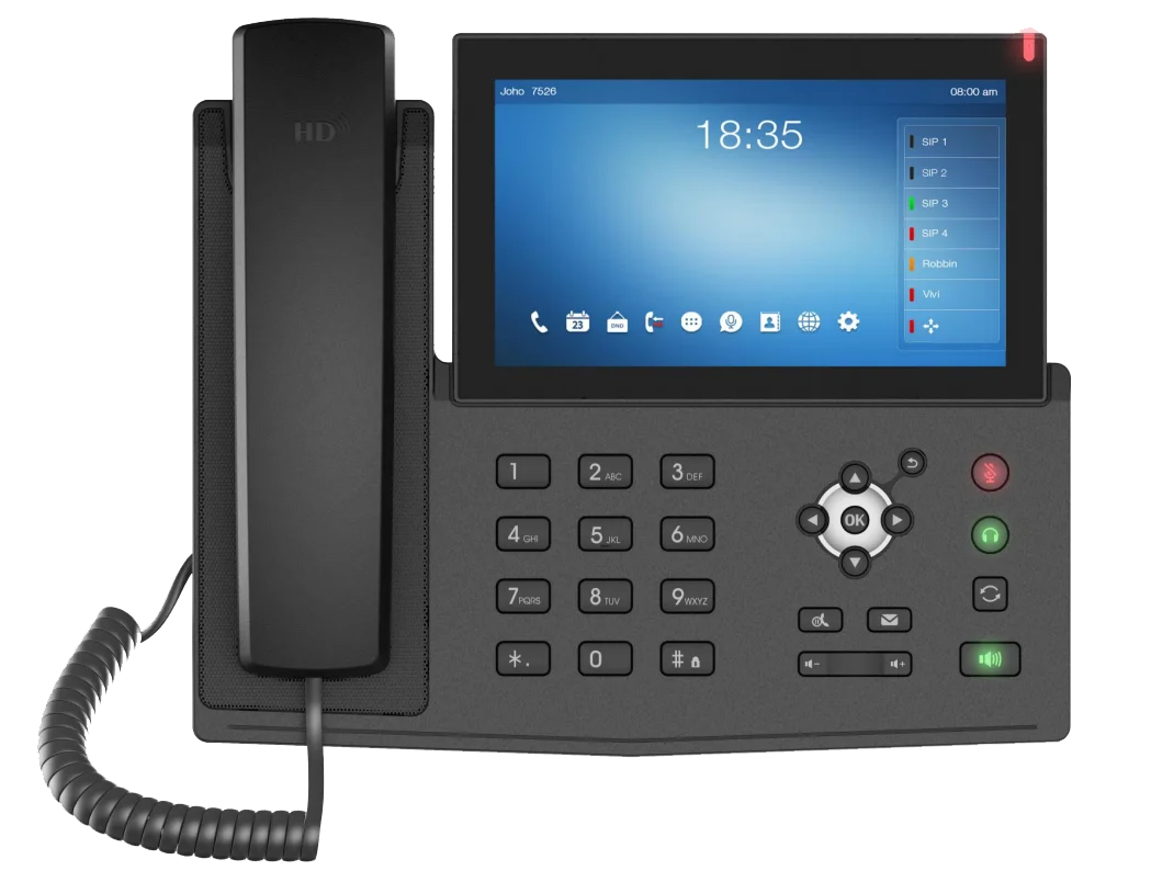 Yealink T43u 12 Line Dual-port Gigabit Ethernet VoIP Phone Sip-t43u for sale online 