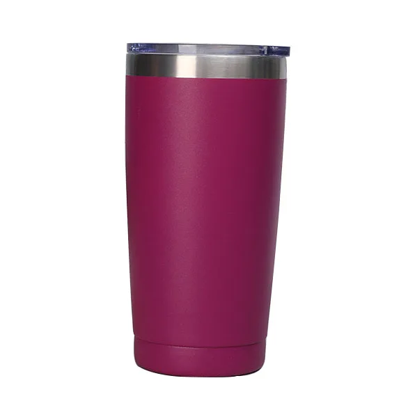 

China manufacturer BPA free 20 oz vacuum insulated stainless steel sublimation coffee travel mug, Black ,white,pink,etc