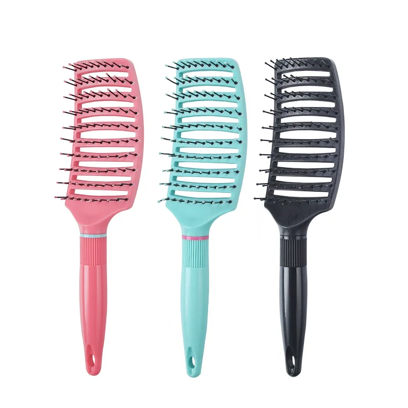 

Low MOQ LOGO Custom factory wholesale arc detangling hair brushes