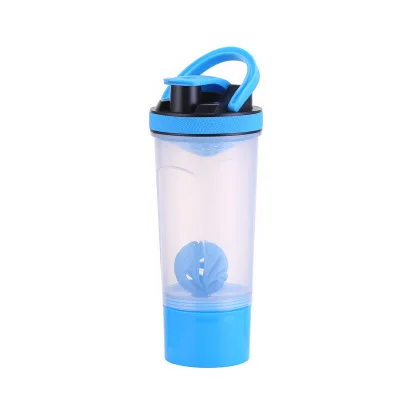 

Mikenda big capacity plastic sports kettle protein shake water bottle new handheld creative