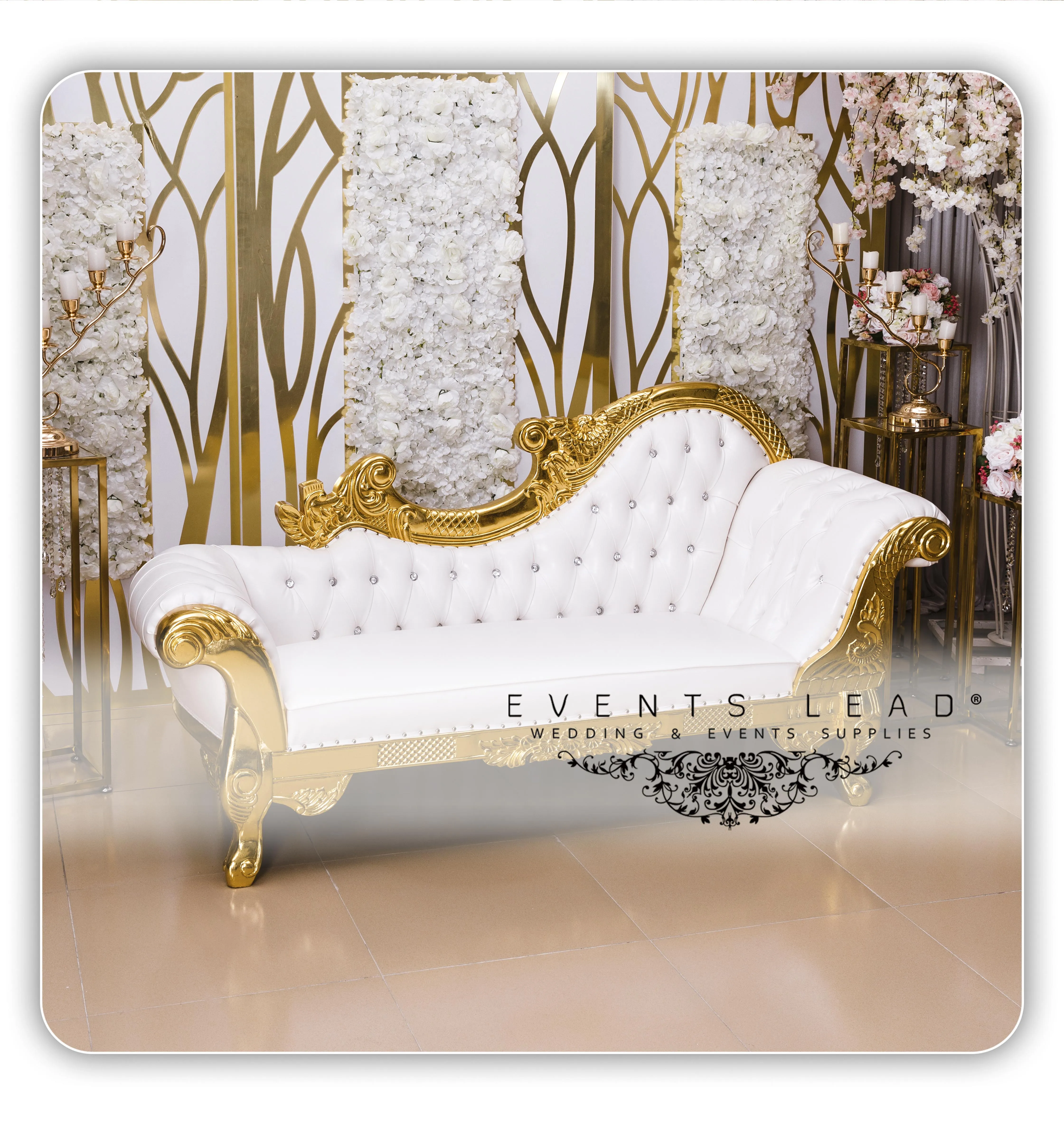 Latest Designed Luxury Wedding Furniture Gold Ulrika Wedding Acrylic Sofa Buy Wedding Acrylic
