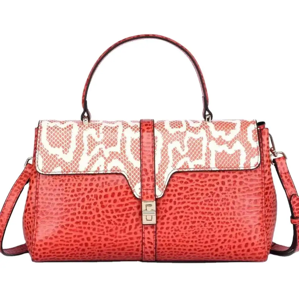 

2021 New arrivals Custom high quality luxury fashion woman crocodile pattern leather bags handbag