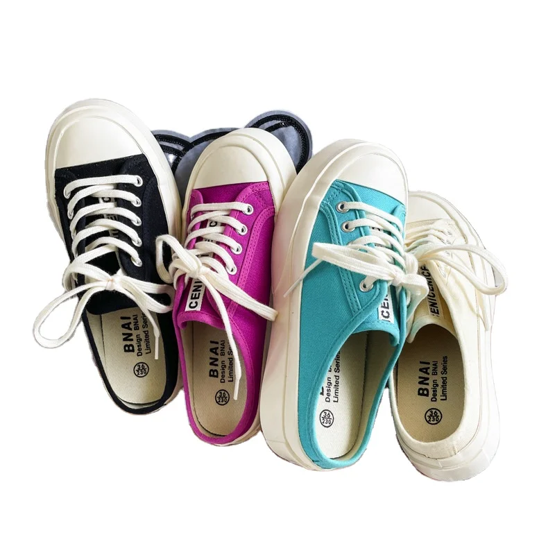 

Design your own shoes custom make slip on unisex sneakers canvas shoes