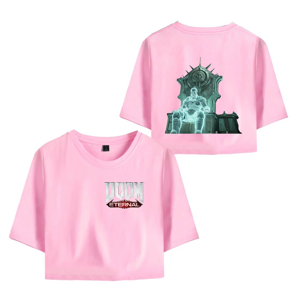

summer women extra short t shirts streetwear for women, Customized colors