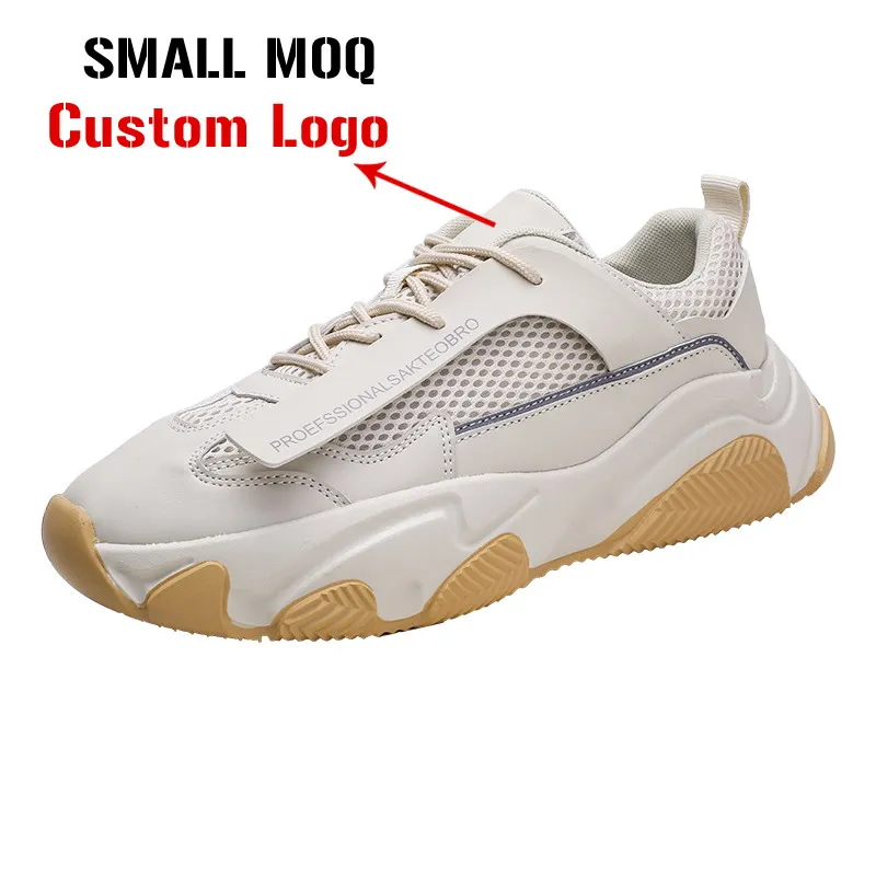

New trend young men fashion custom sneakers breathable sport casual mens shoes
