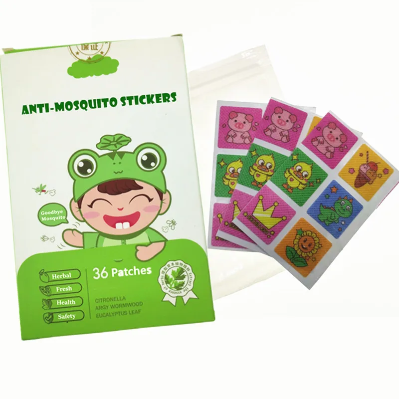 

New Arrival Uperfine Anti Mosquito After Bite Repellent Patch For Baby With Customized Patterns