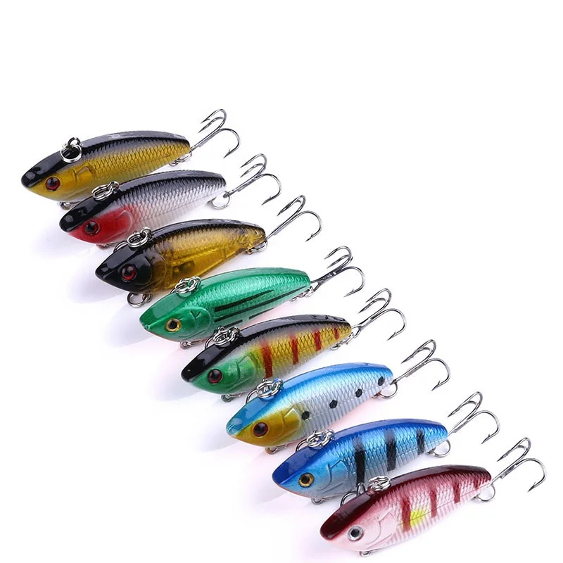 

Online shop hot sale VIB Spoon Lure 50mm/6g Metal VIB Lures made of lead and copper, Various