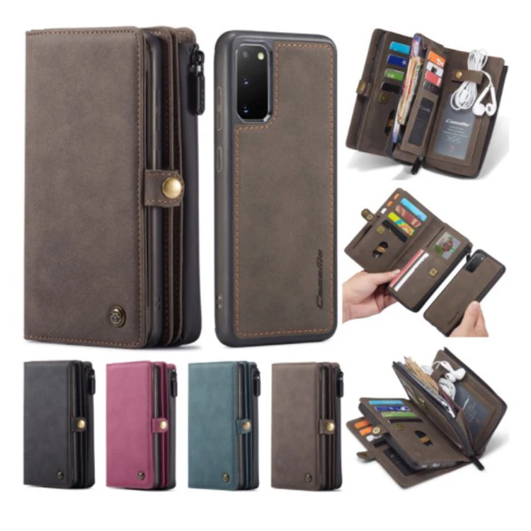 

Leather Case for iPhone 13 Pro Max 12 12 Pro 11 XS Max XR 8 7 Plus Wallet Cover For Samsung Note 20 S21 Coque Purse Cover Case