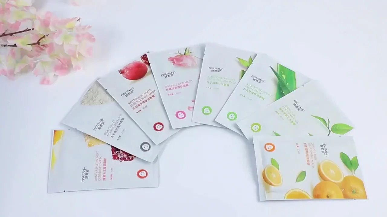 Korean Beauty Face Mask Wholesale Private Label Moisturizing Natural