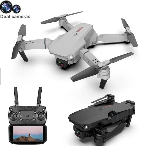 

2021 Global Trending on Amazons Online 720P 4K Dual Drone Camara VS Mavic Mini Air Drone E58 E88