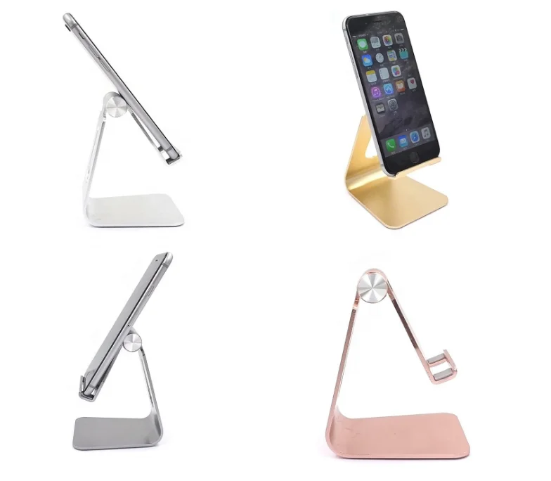 

OEM Medium Size Rotatable Universal Aluminum Foldable Mobile Cell Phone Tablet Stand Holder, Oem customerized