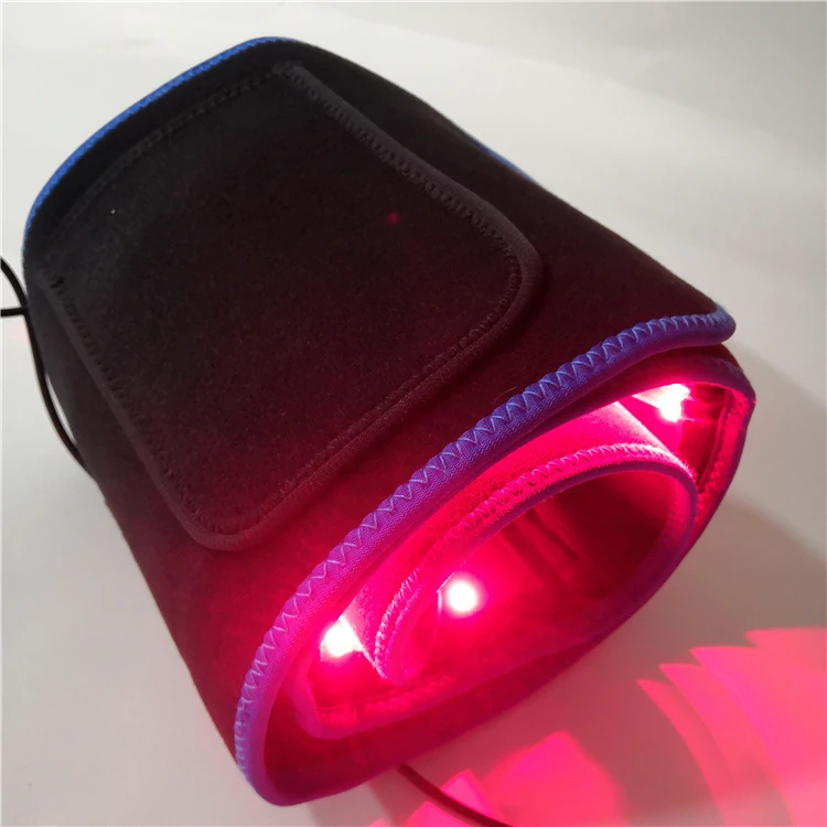 

Non-invasive slim body / pain relief led red light therapy wrap with 635nm 660nm 850nm wavelength led infra, Black