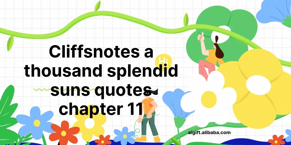 cliffsnotes a thousand splendid suns quotes chapter 11