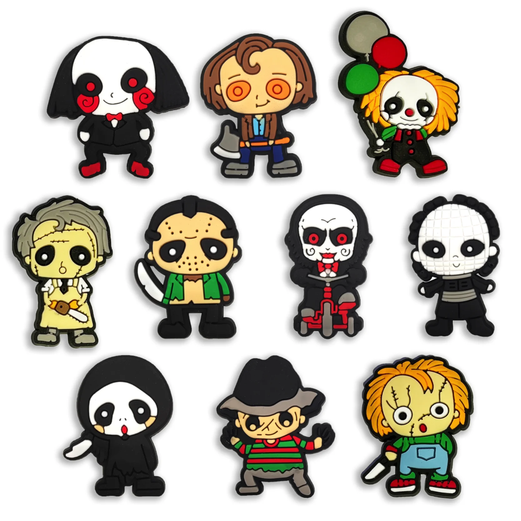 

New Halloween Clog charms party skull pumpkin DIY gifts pvc shoes charms for Shoe accessories