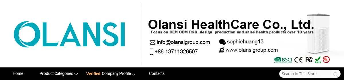 Healthcare co ltd. Olansi logo.