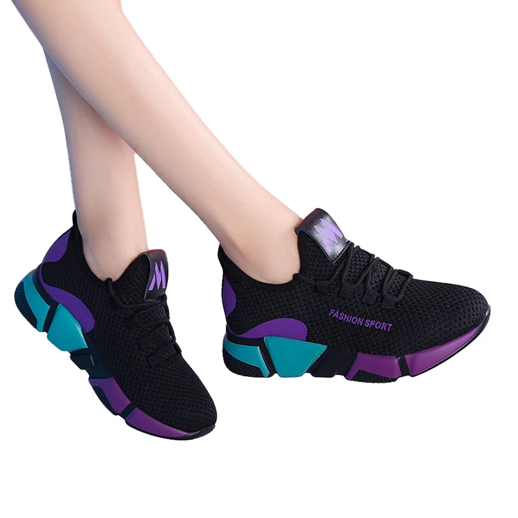 

Factory Direct Sale Wholesale Cheap Price Sneakers Black Mesh Casual Running Ladies Shoes, 6 colors as pictures