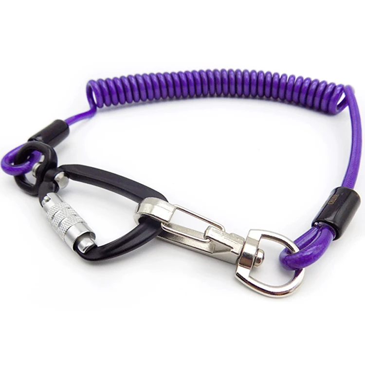 Black Plastic Coiled Spring Coil Lanyard,Steel Wire Spring Coil Lanyard Rope,Scuba Diving Spiral Spring Coil LanyardBlack Plastic Coiled Spring Coil Lanyard,Steel Wire Spring Coil Lanyard Rope,Scuba Diving Spiral Spring Coil Lanyard17 (4).JPG