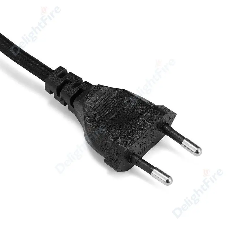 Euro Plug Power Cable 2m 3m Pigtail Rewired ON/OFF Switch Cable EU Power Supply Cord For Extension Socket Lamp Project Radio