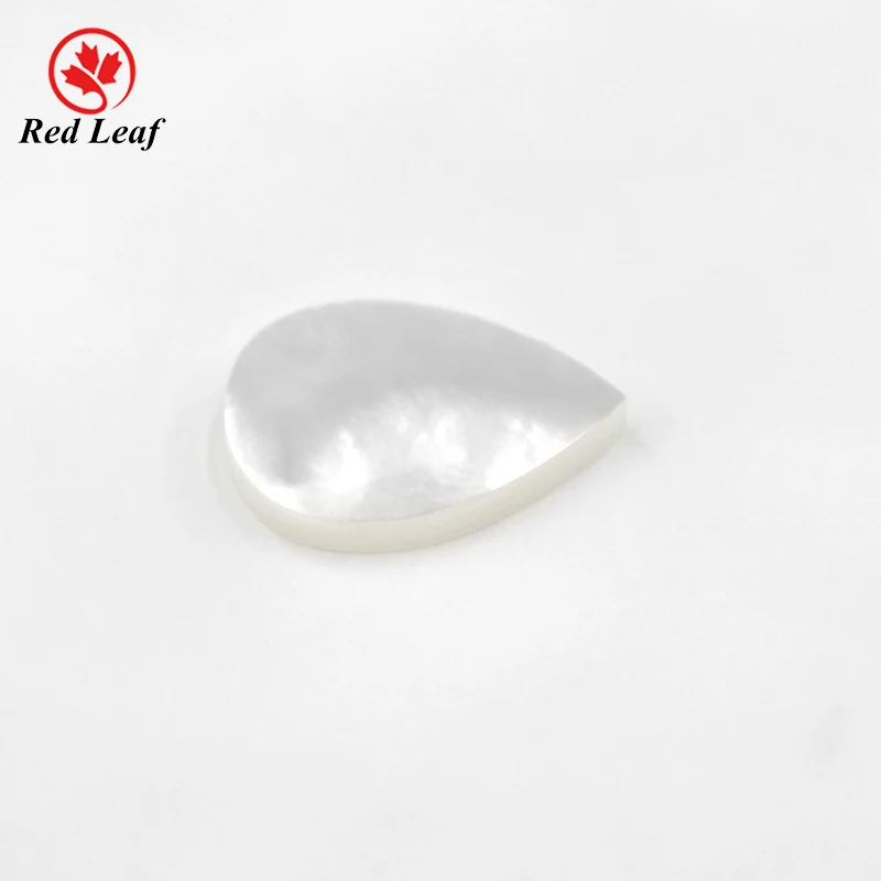

Redleaf Jewelry fine quality white pear shape shell product natural shell jewelry