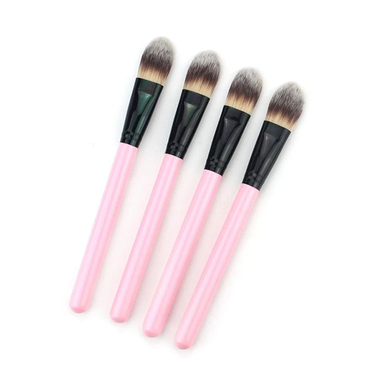 

1pcs pink makeup brush set synthesis hair sparkle makeup brush with bag