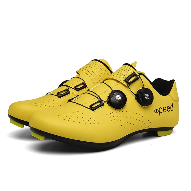 

custom MTB Road Bike Cycling Shoes Indoor Riding Cycling Exercise Shoes with 2 fast rotate buckle, SPD system