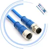 10 meters control cable waterproof M12 12 Pin female connector for sensor and switch