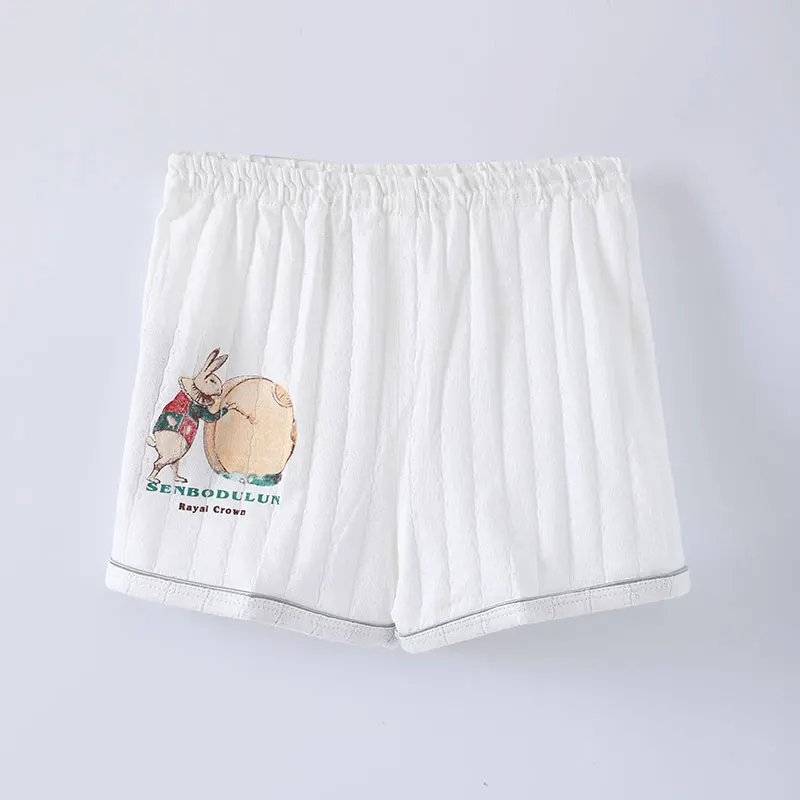 

100% Organic Cotton pink white green Color Easeful Short Pants Children Shorts for Babies & Toddlers, As picture or others design