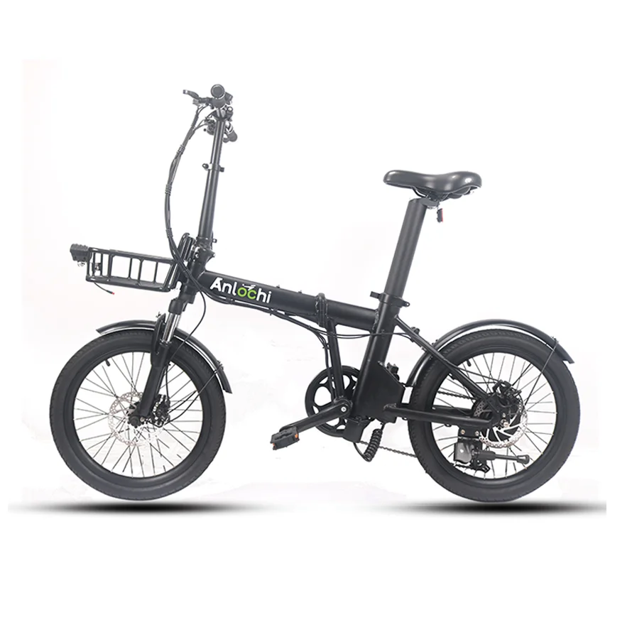 

ANLOCHI low price bicycle 36V350W motor high performance folding frame 20inch urban city electric bike
