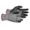 Leve 5 cut-resistant gloves with ultra-fine foamed nitrile coating for superior grip performance, ideal for general work use