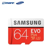 

100% Authentic Samsung 64GB Micro TF SD Cards EVO Plus 64GB 128GB 256GB 512GB Class 10 U1 U3 Mini memory Card Cartao De Memoria