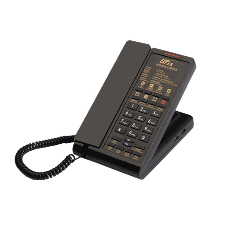 
Clean Room Intercom Emergency corded Telephones Hotel for hotel guest room with long range corded telephones 