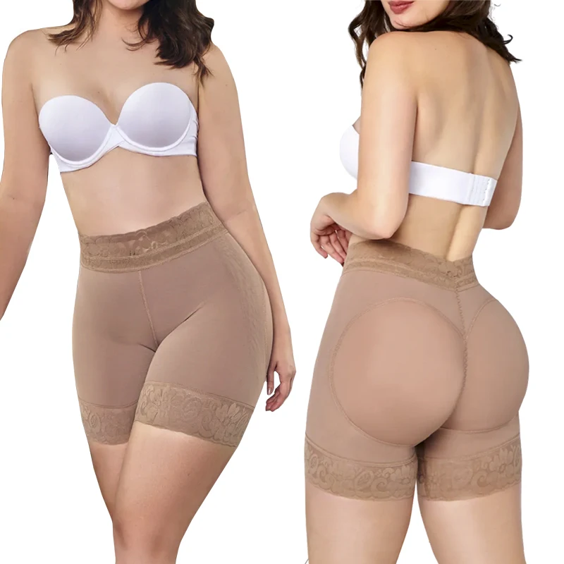 Seamless High Waist s Lace Shorts Girdle Body Corset Women Ladies Underwear Butt Lifter Tummy Control Shaper Panties