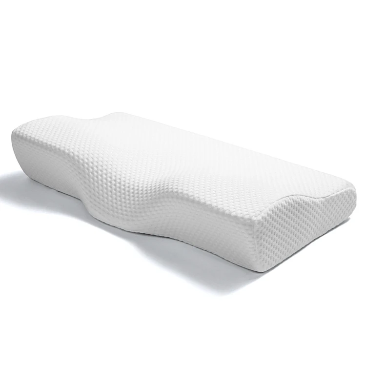 

ergonomic orthopedic sleeping cervical butterfly bamboo adjustable memory foam pillows