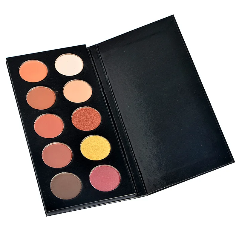 New Cosmetics Eyeshadow Pans Wholesale Rectangle 10 Colours Eyeshadow