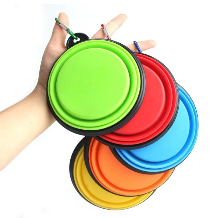 

Pet Dish Bowl Collapsible Dog Bowl Pet Bowls & Feeders Bowls, Cups & Pails Silicone