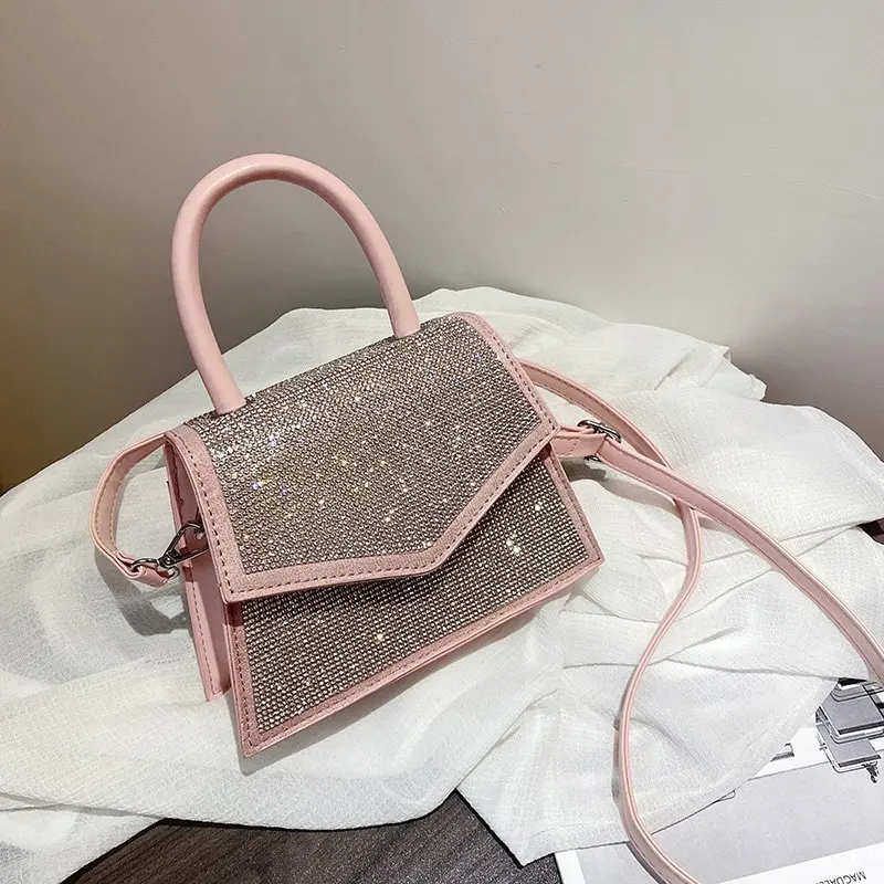 

Wholesale Popular Handbags Luxury Diamond Bags Purses And Hand Bag For Female Crossbody Bags Sac, Multicolor