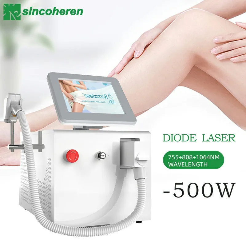 

NEW vertical 1200w portable 808nm diode laser hair removal machine price