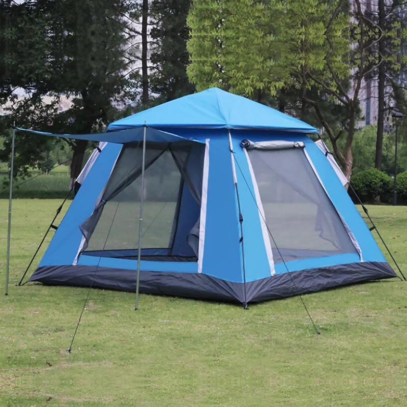 

high quality waterproof outdoor camping tent pop up stick material Ventilation, Dark