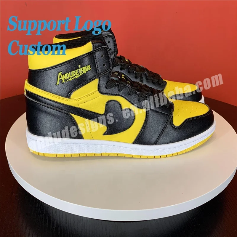 

Wholesale Men Sneakers Custom High Quality Design Brand Sport Shoes 1 Retro Chicago Casual Basketball Shoes, Customized