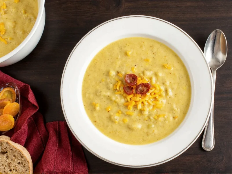 Perfect Potato Leek Bacon and Cheddar Cheese Soup Recipe