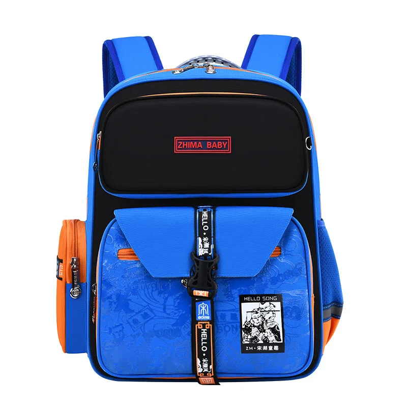 

2021 New Design Waterproof Children School Bags Primary Backpacks Boy Girl Kids Satchel Schoolbag Orthopedic Backpack, As picture