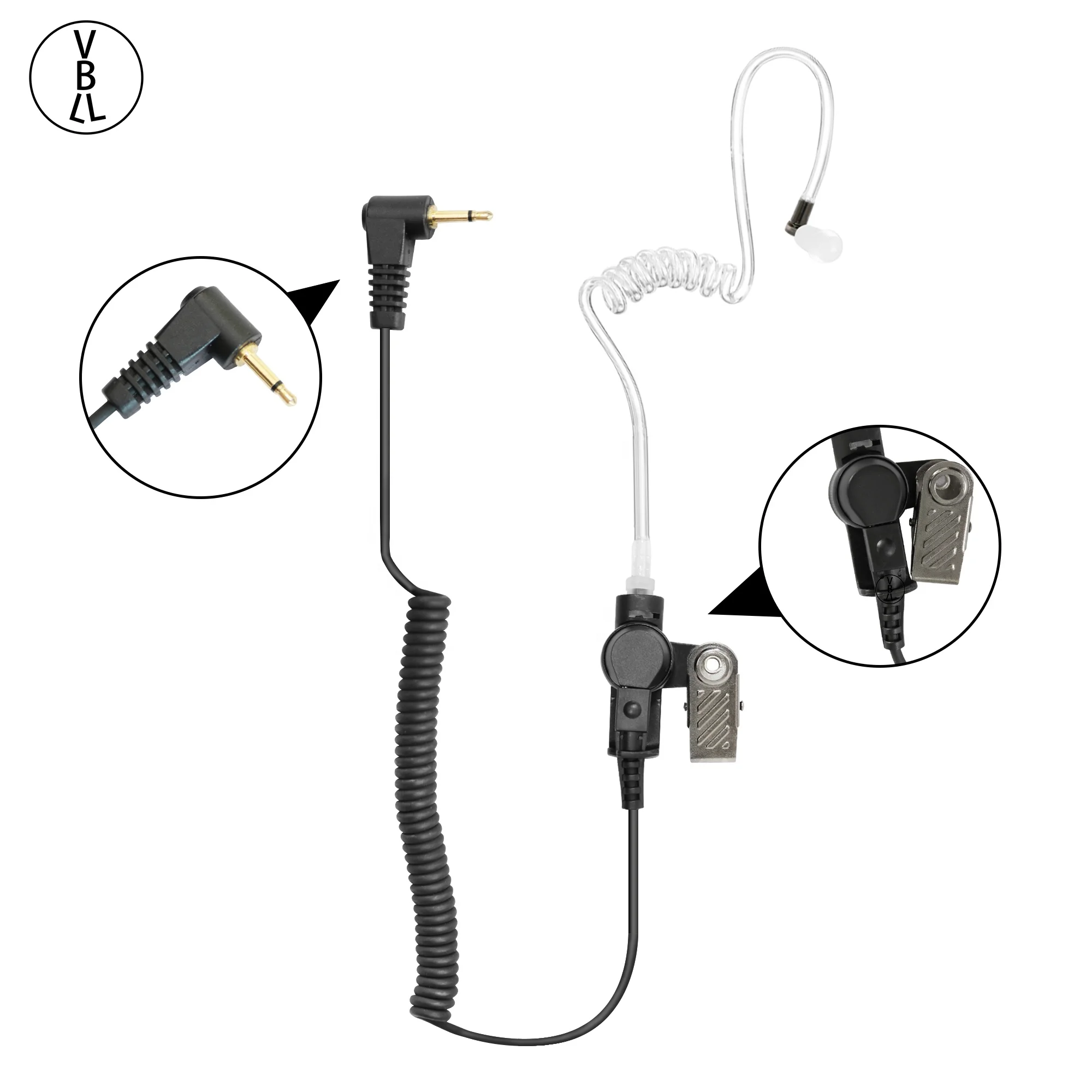 

Security Earpiece For ICOM IC- F14 F15 F16 F4 F20 F21 F22 2 Way Radio