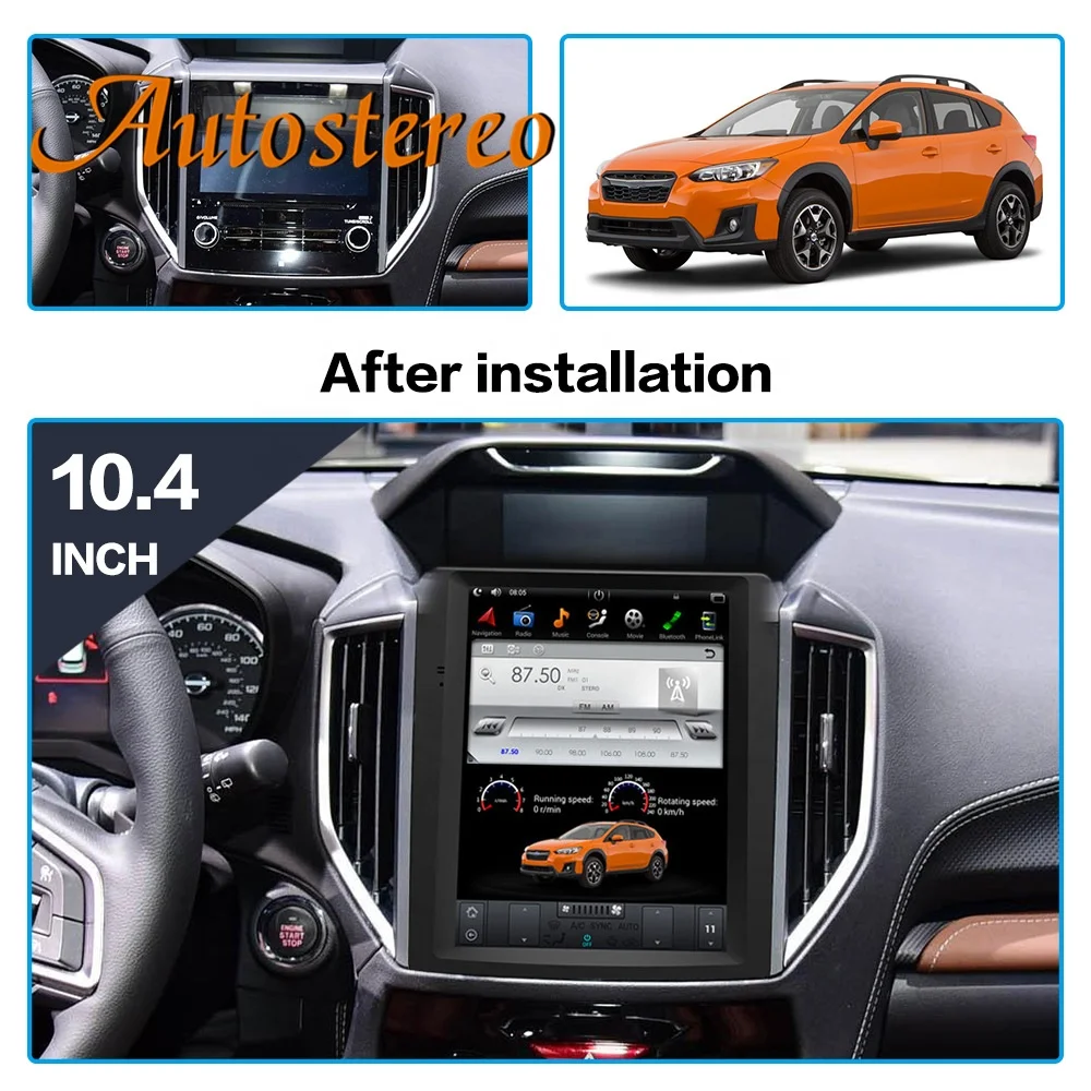 

Wireless Carplay For Subaru Forester 2018 2019 Tesla Style Android 9.0 Car GPS Navigation Auto Radio Headunit Multimedia Player